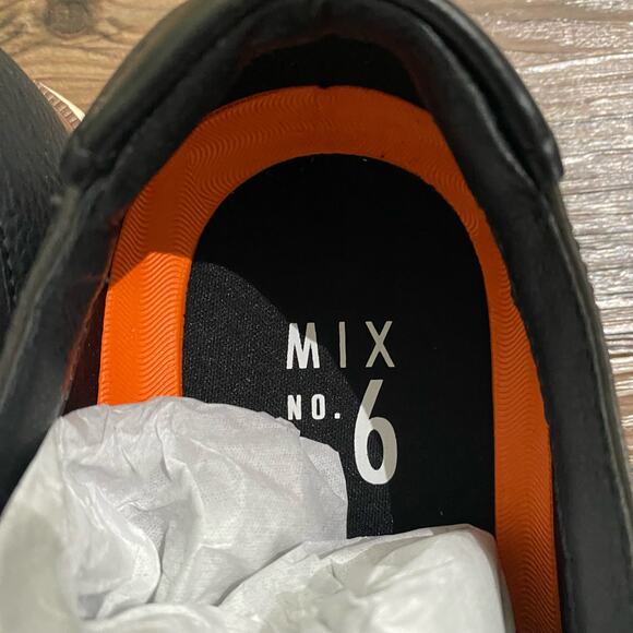 Mix no. 6 sz 10.5 gray men's lace up oxford dress shoe NWT - Picture 5 of 8